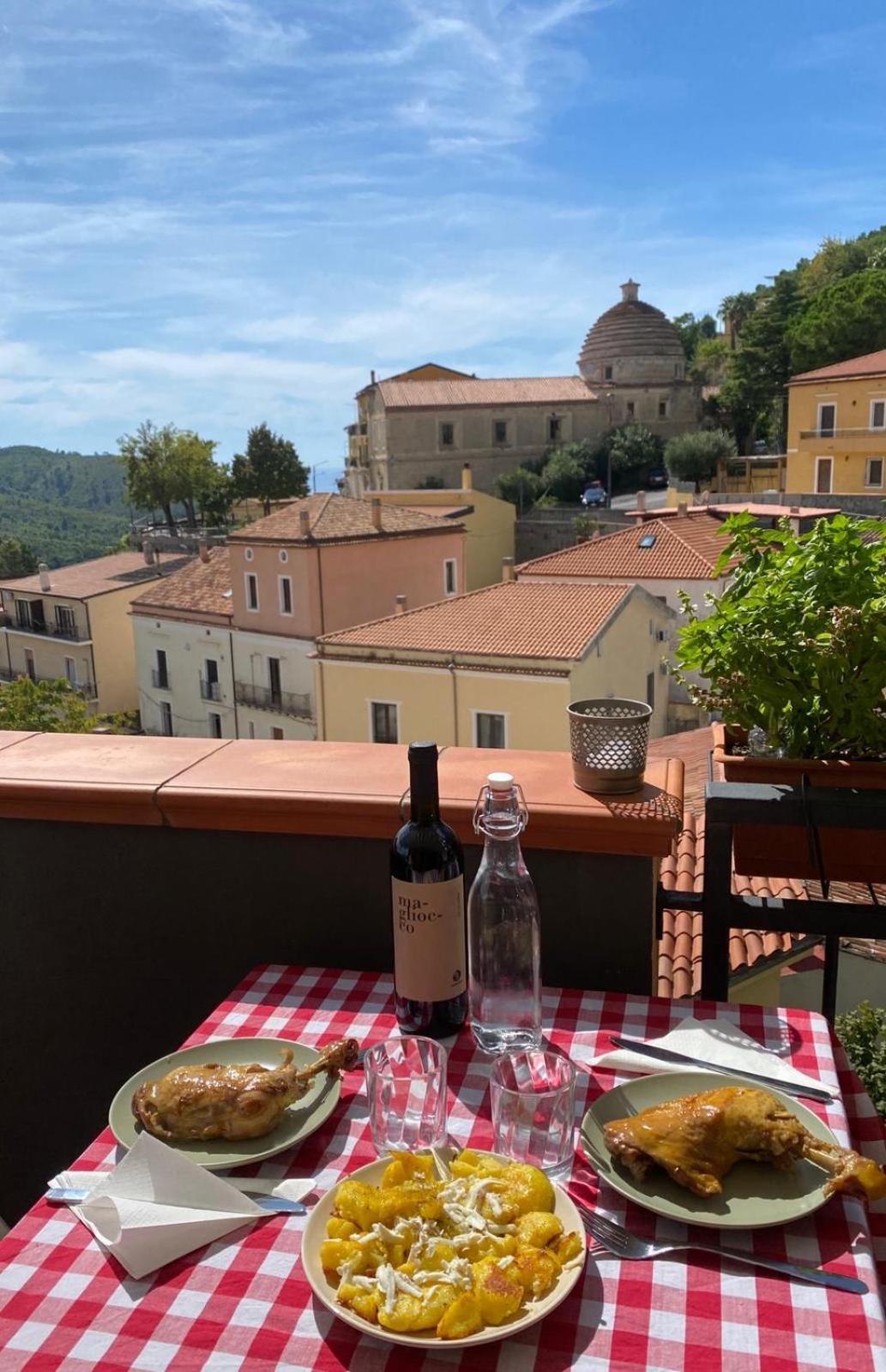 La Terrazza Nel Borgo Hotel Tortora Buitenkant foto